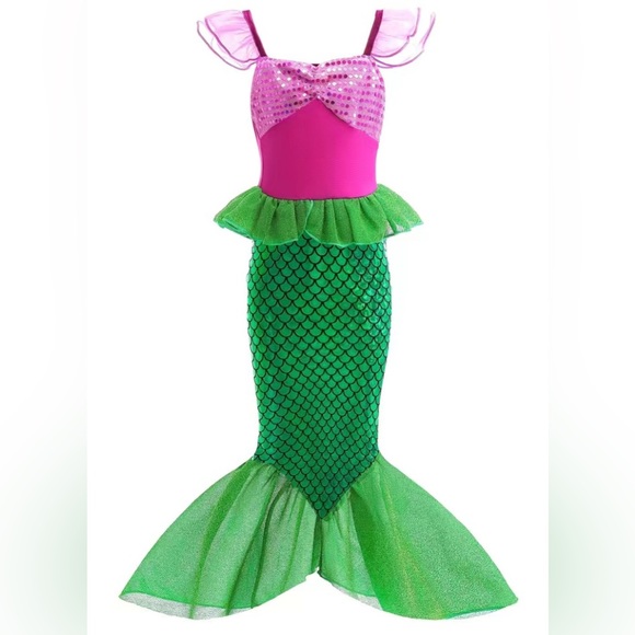 Other - New kids mermaid costume stretchy fabric